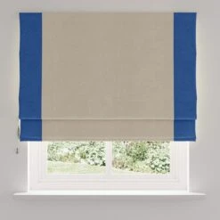 Luna Bordered Blackout Roman Blind 27 Luna Bordered Blackout Roman Blind -Curtain Series 30925012 alt03