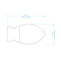 Teardrop Extendable Metal Curtain Pole -Curtain Series 30928109 alt08