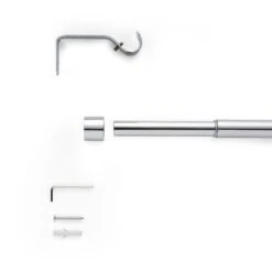 Stud Extendable Metal Curtain Pole -Curtain Series 30928171 alt02