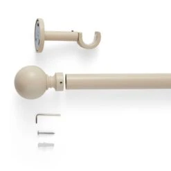 Ashton Fixed Metal Eyelet Curtain Pole -Curtain Series 30928172 alt02