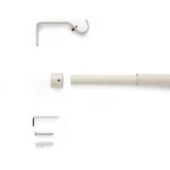 Stud Extendable Metal Curtain Pole -Curtain Series 30928191 alt02