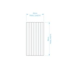 Ribbed Extendable Metal Eyelet Curtain Pole -Curtain Series 30928376 alt08