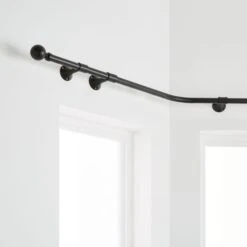 Ashton Metal Eyelet Bay Curtain Pole -Curtain Series 30928384