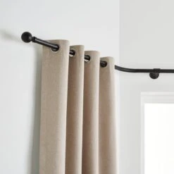Ashton Metal Eyelet Bay Curtain Pole -Curtain Series 30928384 alt04