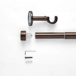 Trinity Extendable Metal Eyelet Curtain Pole -Curtain Series 30928619 alt02