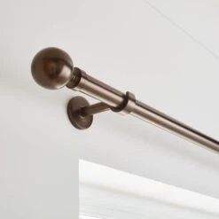 Ashton Extendable Metal Eyelet Curtain Pole -Curtain Series 30928654