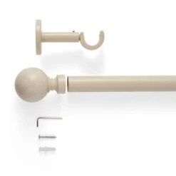 Ashton Fixed Metal Eyelet Curtain Pole -Curtain Series 30928661 alt02