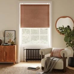 Semi Sheer Luxe Stripe Roller Blind -Curtain Series 30930567