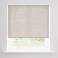 Semi Sheer Herringbone Roller Blind -Curtain Series 30930584 alt02