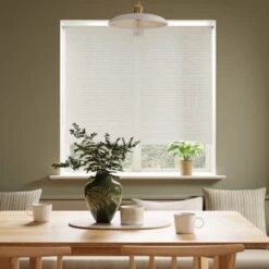 Semi Sheer Stripe Roller Blind -Curtain Series 30930597