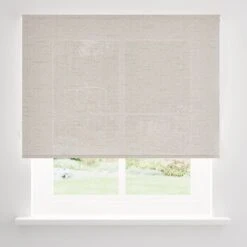 Semi Sheer Herringbone Roller Blind -Curtain Series 30930656 alt03