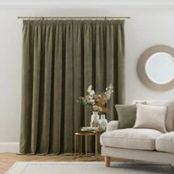Alayna Chenille Pencil Pleat Curtains 33 Alayna Chenille Pencil Pleat Curtains -Curtain Series 30930796 alt03