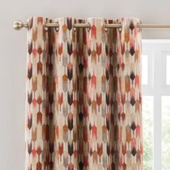 Kelso Cut Velvet Eyelet Curtains -Curtain Series 30930848