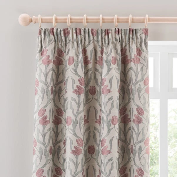 Tulip Jacquard Pencil Pleat Curtains 19 Tulip Jacquard Pencil Pleat Curtains - Image 17