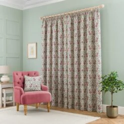Tulip Jacquard Pencil Pleat Curtains 41 Tulip Jacquard Pencil Pleat Curtains -Curtain Series 30930885 alt03