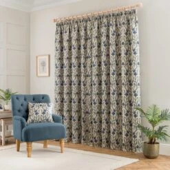 Tulip Jacquard Pencil Pleat Curtains 33 Tulip Jacquard Pencil Pleat Curtains -Curtain Series 30930915 alt03
