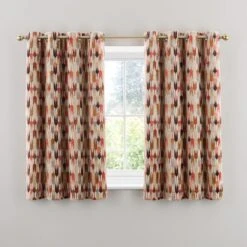 Kelso Cut Velvet Eyelet Curtains -Curtain Series 30930953 alt04