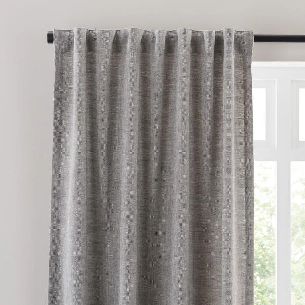 Zia Linen Look Multi Header Unlined Curtains 21 Zia Linen Look Multi Header Unlined Curtains - Image 19