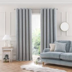Ayla Eyelet Curtains -Curtain Series 30930969 alt01