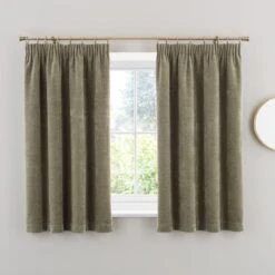 Alayna Chenille Pencil Pleat Curtains 30 Alayna Chenille Pencil Pleat Curtains -Curtain Series 30930994 alt04