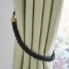 Sherwood Rope Black Tieback 2 Sherwood Rope Black Tieback -Curtain Series 30931328