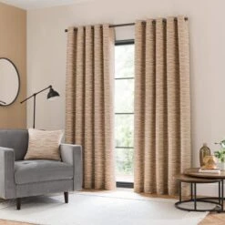 Roscoe Woven Eyelet Curtain -Curtain Series 30931333 alt01