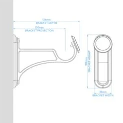 Artichoke Fixed Metal Eyelet Curtain Pole With Rings -Curtain Series 30931422 alt07