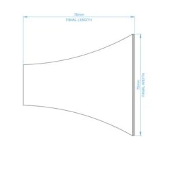 Flush Trumpet Fixed Metal Curtain Pole -Curtain Series 30931511 alt08