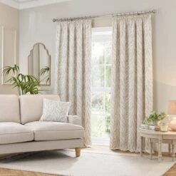 Shimla Floral Pencil Pleat Curtain -Curtain Series 30931663 alt01