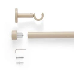 Trinity Fixed Metal Eyelet Curtain Pole -Curtain Series 30932287 alt02