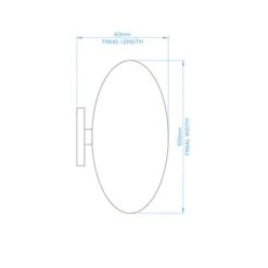 Pebble Fixed Metal Curtain Pole With Rings -Curtain Series 30934531 alt08