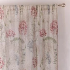 Country Meadow Slot Top Voile Panel -Curtain Series 30934551