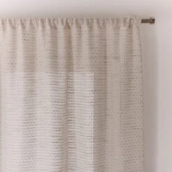 Luxe Open Mesh Slot Top Voile Panel -Curtain Series 30934595