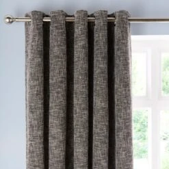 Everson Boucle Eyelet Curtains -Curtain Series 30934603