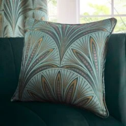 Nouveau Fan Pencil Pleat Curtains -Curtain Series 30934608 alt07