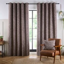 Everson Boucle Eyelet Curtains -Curtain Series 30934628 alt01