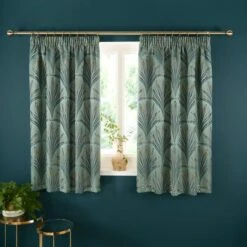Nouveau Fan Pencil Pleat Curtains -Curtain Series 30934648 alt05