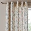 Imi Tulip Floral Cotton Blackout Eyelet Curtains -Curtain Series 30934675