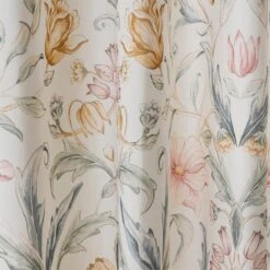 Imi Tulip Floral Cotton Blackout Eyelet Curtains -Curtain Series 30934675 alt02