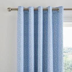Annie Floral Cotton Blackout Eyelet Curtains -Curtain Series 30934680