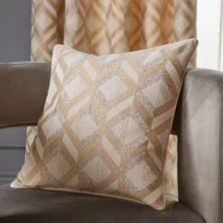 Luxe Jacquard Geo Pencil Pleat Curtains 32 Luxe Jacquard Geo Pencil Pleat Curtains -Curtain Series 30935262 alt04