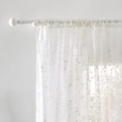 Pussy Willow Slot Top Single Voile Panel -Curtain Series 30935692 alt02