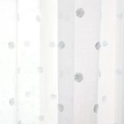 Tufted Slot Top Single Voile Panel -Curtain Series 30935694 alt02