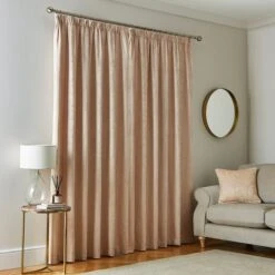 Zahra Chenille Jacquard Pencil Pleat Curtains -Curtain Series 30936874 alt03