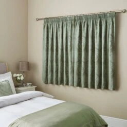 Zahra Chenille Jacquard Pencil Pleat Curtains -Curtain Series 30936877 alt05