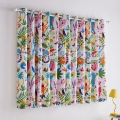 Bright Animals Blackout Eyelet Curtains -Curtain Series 30937756 alt04