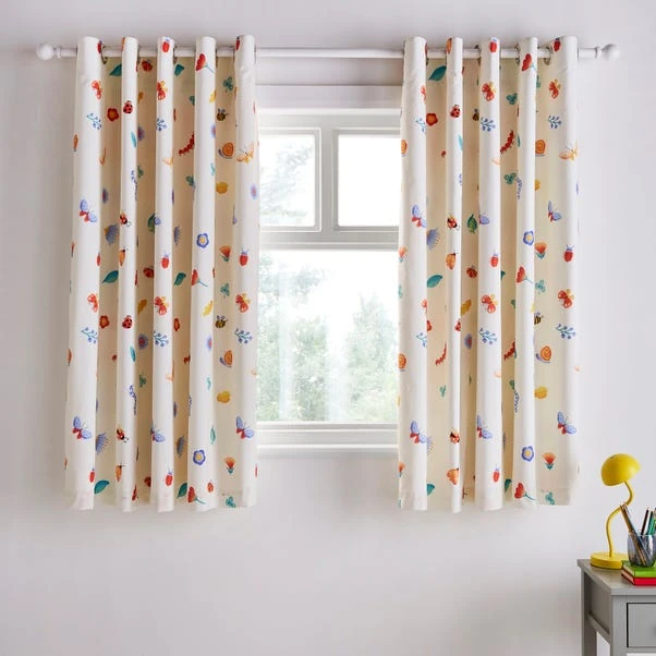 Garden Friends Blackout Eyelet Curtains 6 Garden Friends Blackout Eyelet Curtains - Image 4
