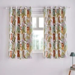 Jungle Friends Blackout Eyelet Curtains 11 Jungle Friends Blackout Eyelet Curtains -Curtain Series 30937774 alt05