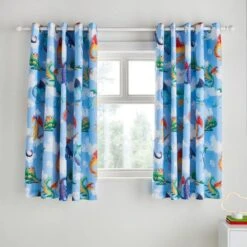 Dragons Blackout Eyelet Curtains -Curtain Series 30937813 alt05