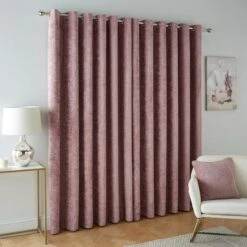 Cashton Chenille Heavyweight Eyelet Curtains -Curtain Series 30938150 alt03